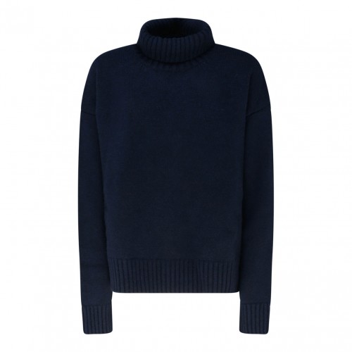 Dark Blue Cashmere Jumper