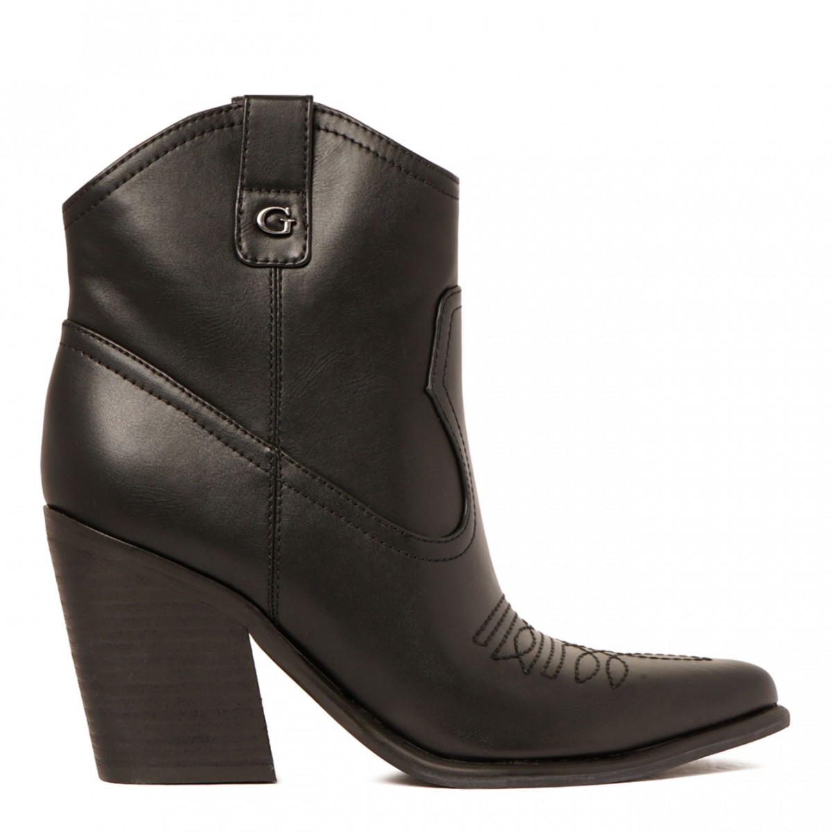 Black Jalella Cowboy Boots