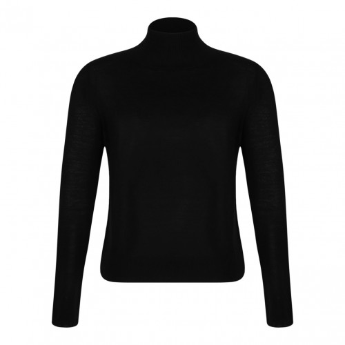 Black Turtleneck Sweater