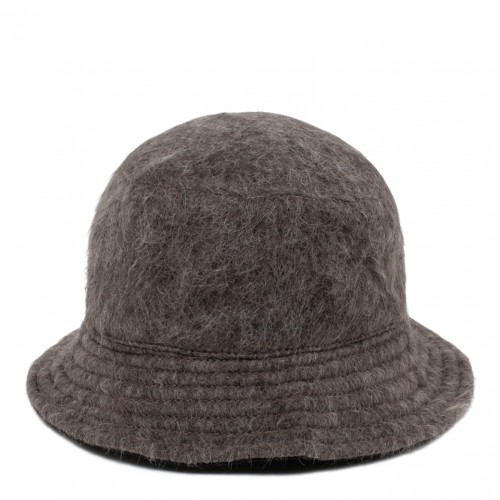 Taupe Grey Bucket Hat