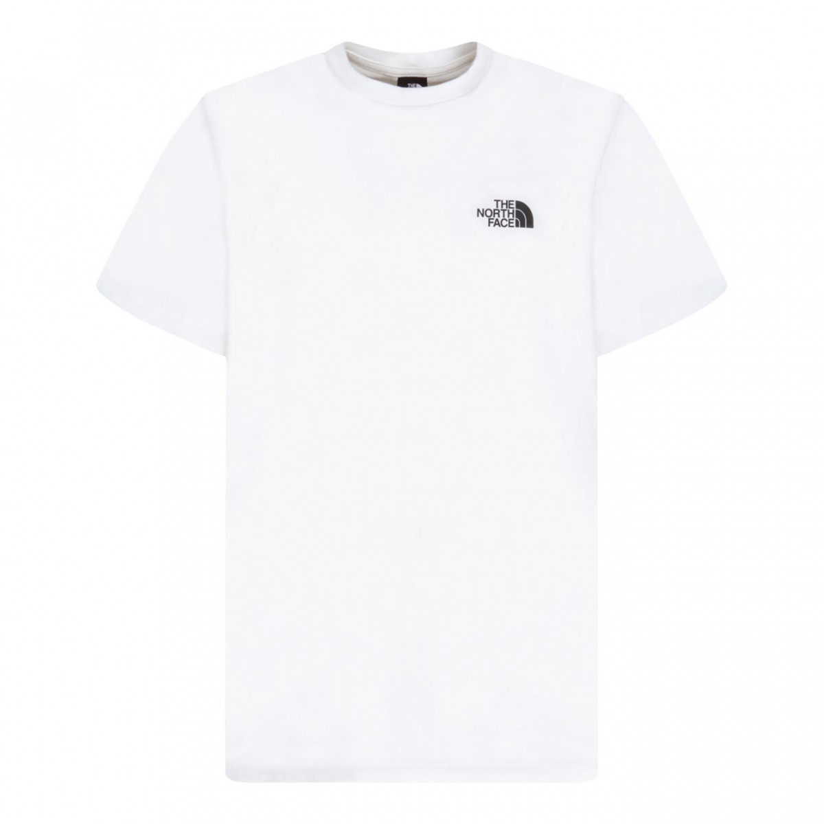 White Logo Print T-Shirt