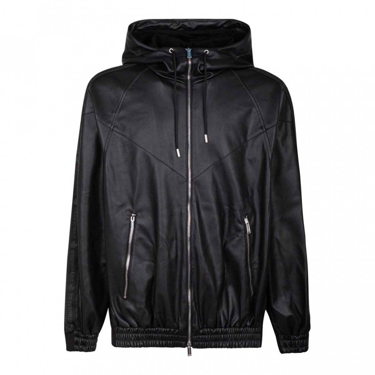 Dsquared2 Black Hybrid Swag Track Jacket