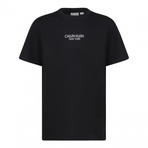 Black Logo Print T-Shirt