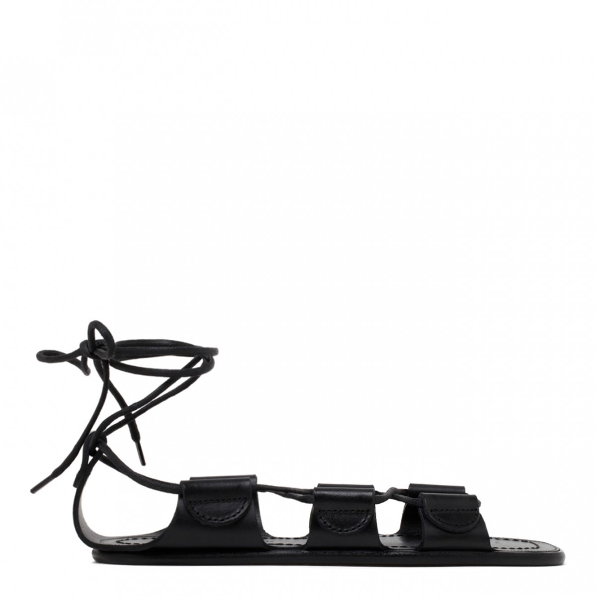 Black Laced  Sandal