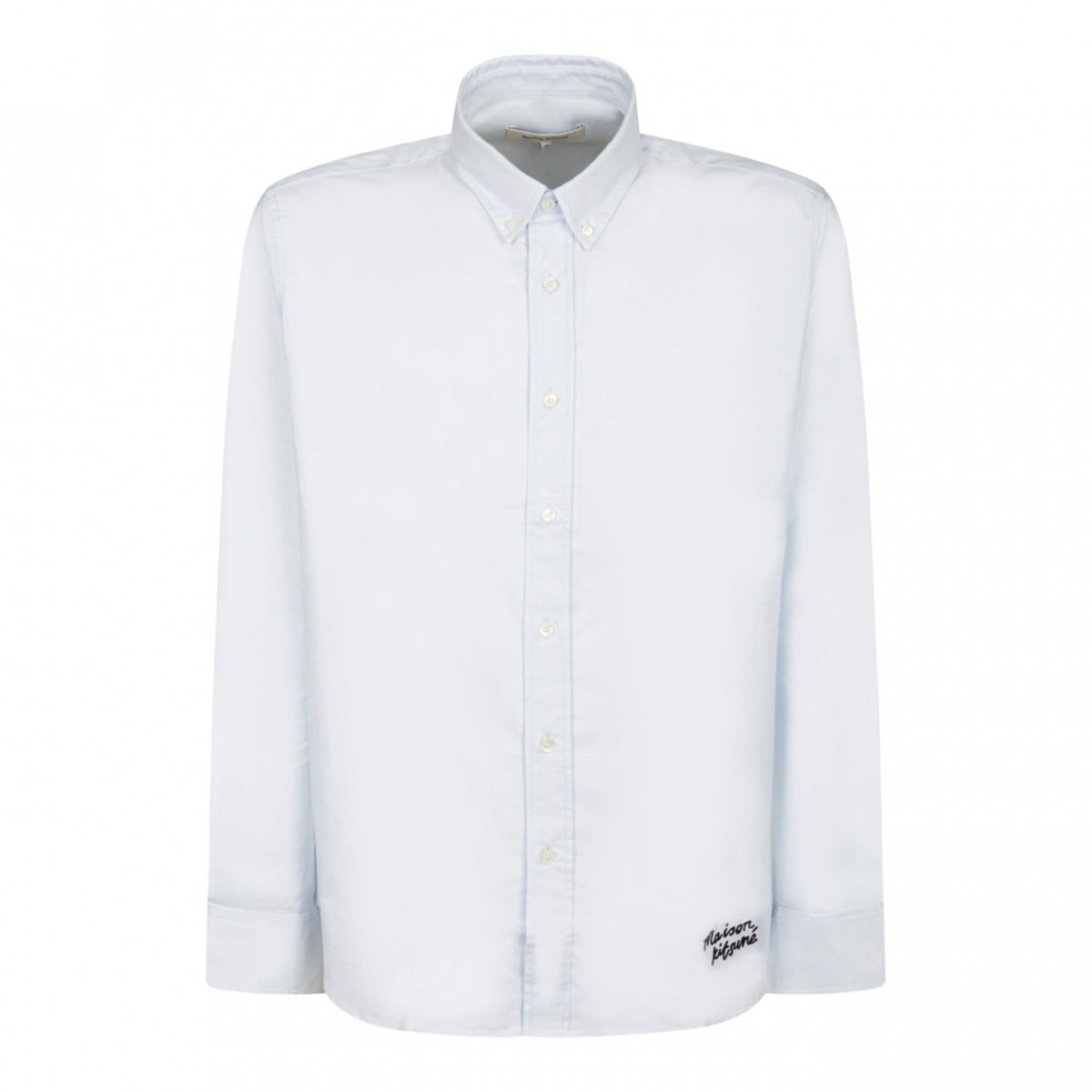 Maison Kitsun Light Blue Shirt