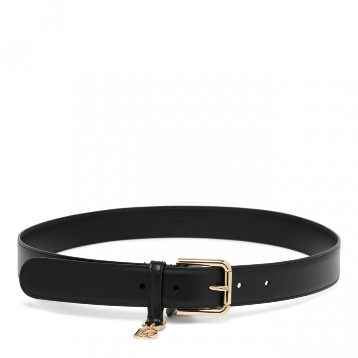 Black DG Logo Belt