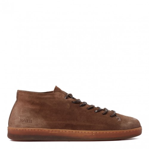 Coffee Brown Suede Sneakers