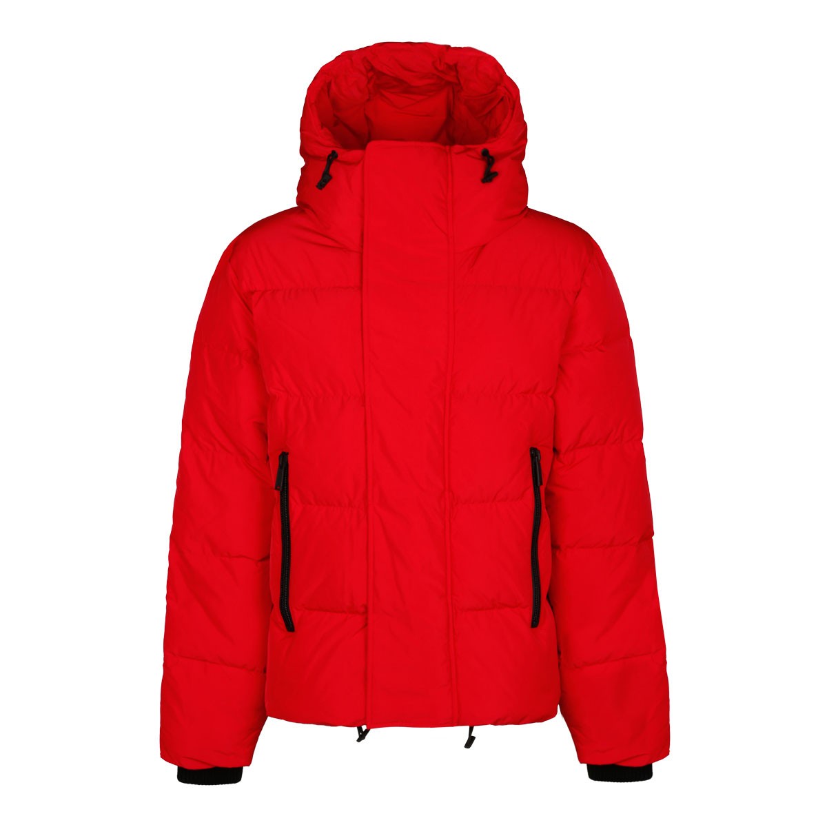 Red Puffer Coat