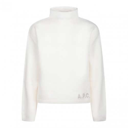 Ivory White Wool Jumper