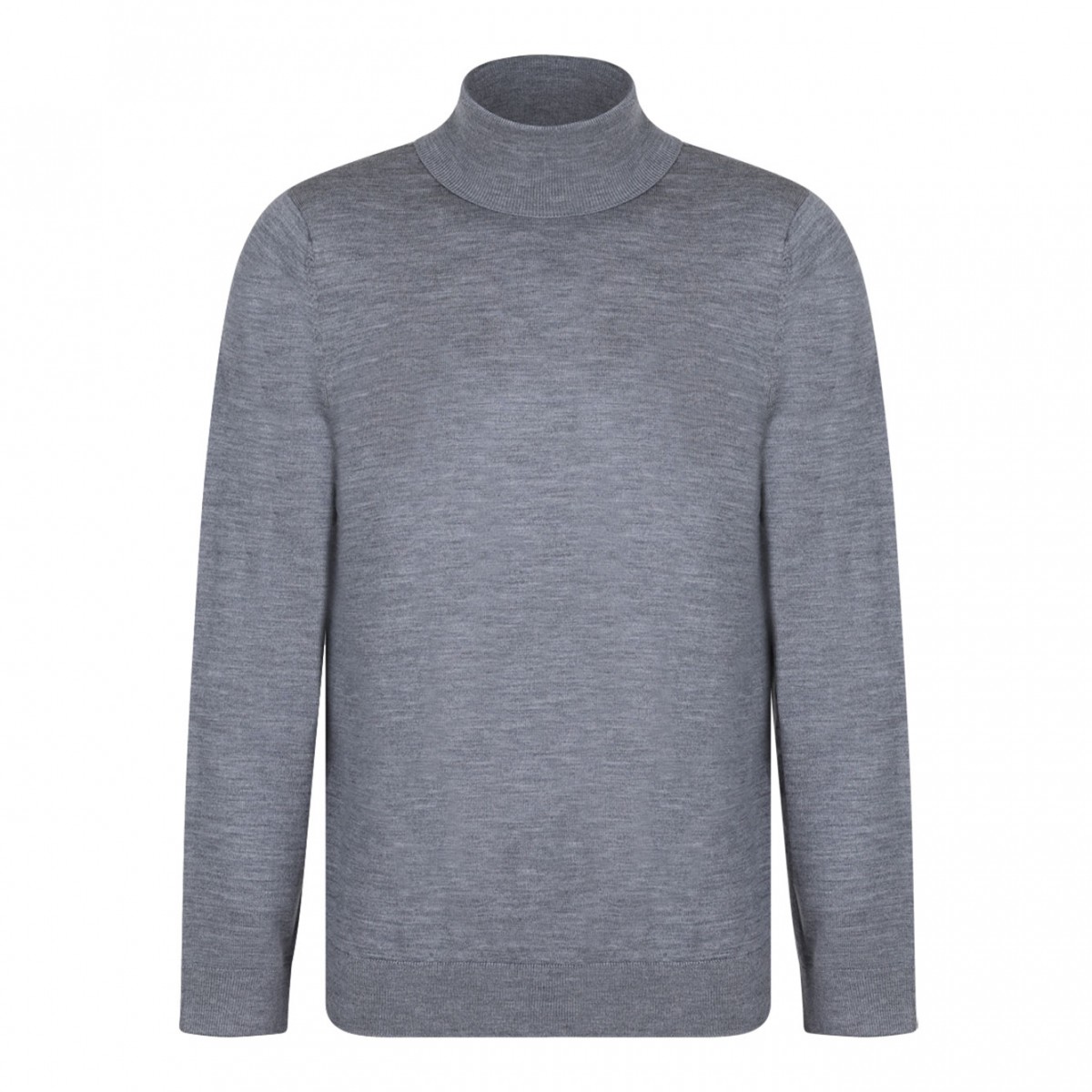 Medium Grey High Neck Jumper