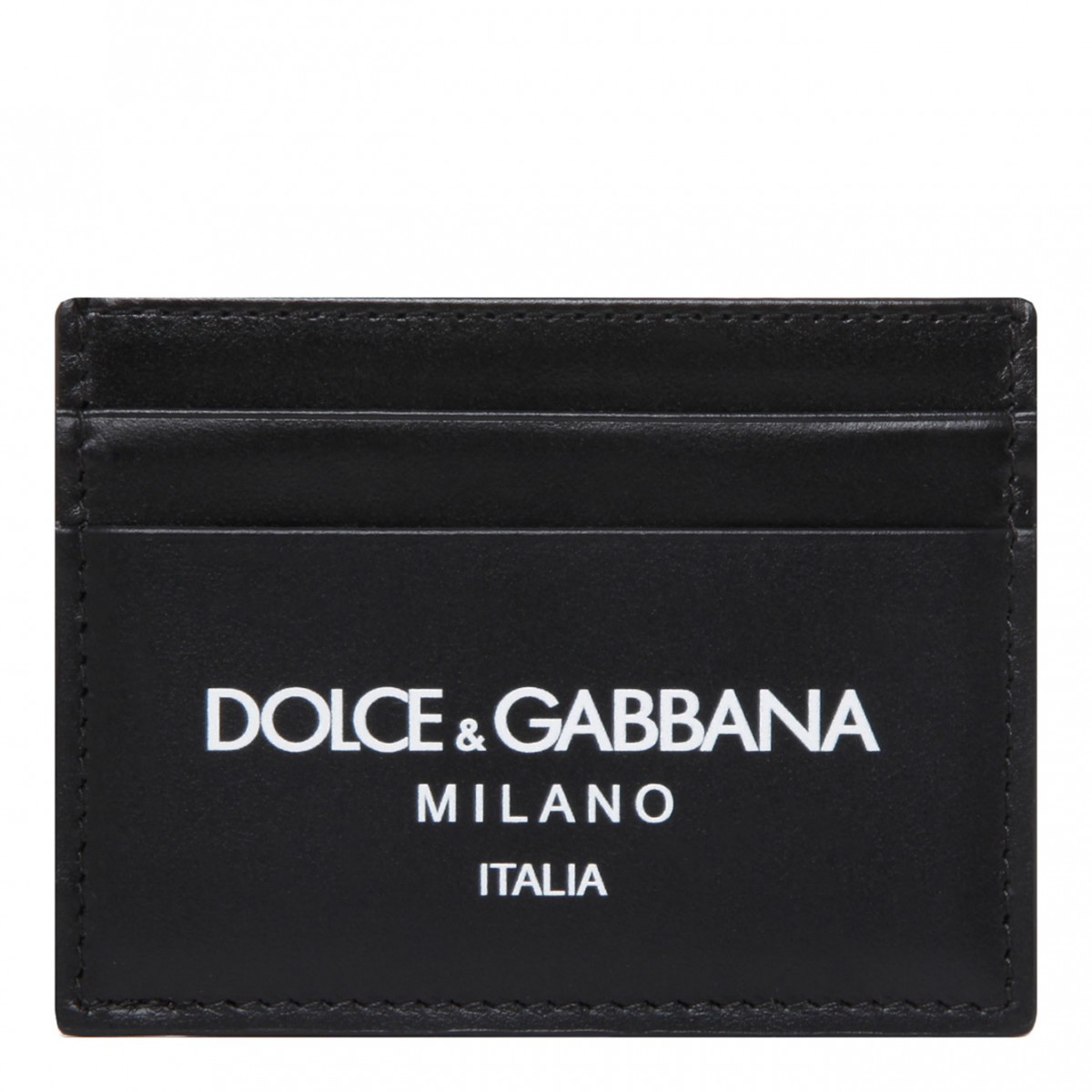 Dolce & Gabbana Black Logo Cardholder