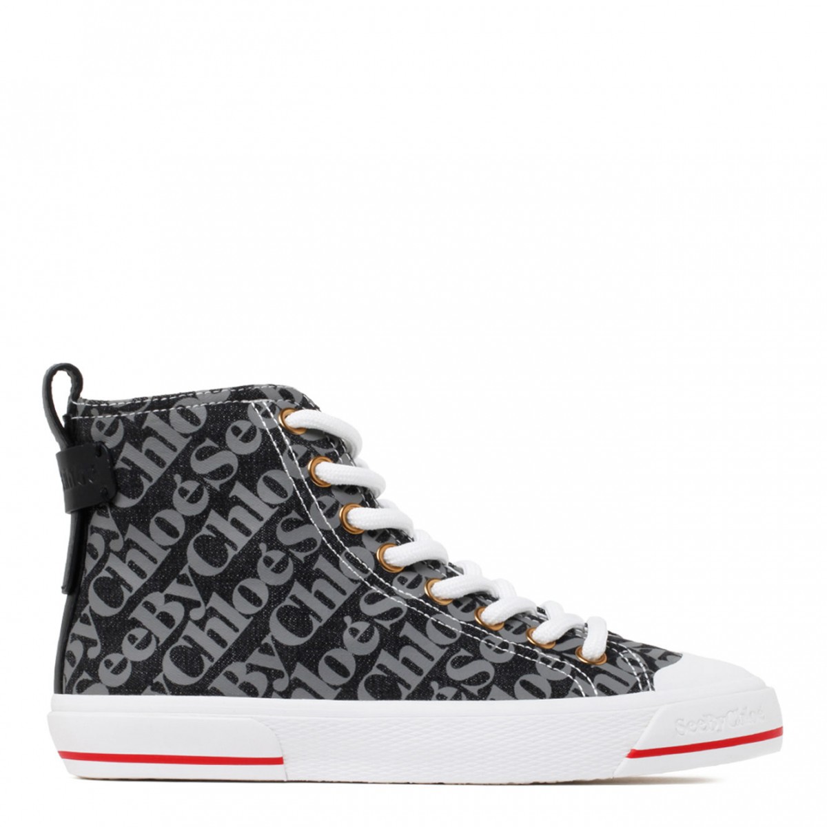 Logo Hi Top Sneakers