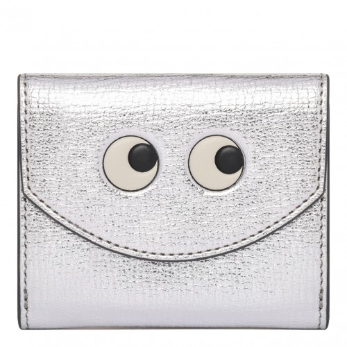 Silver Mini Trifold Wallet