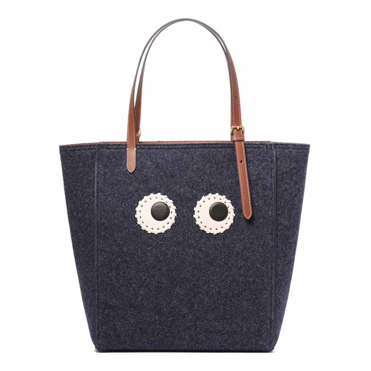 Navy Blue Small Tote Bag