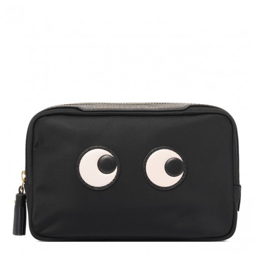 Black Important Things Pouch