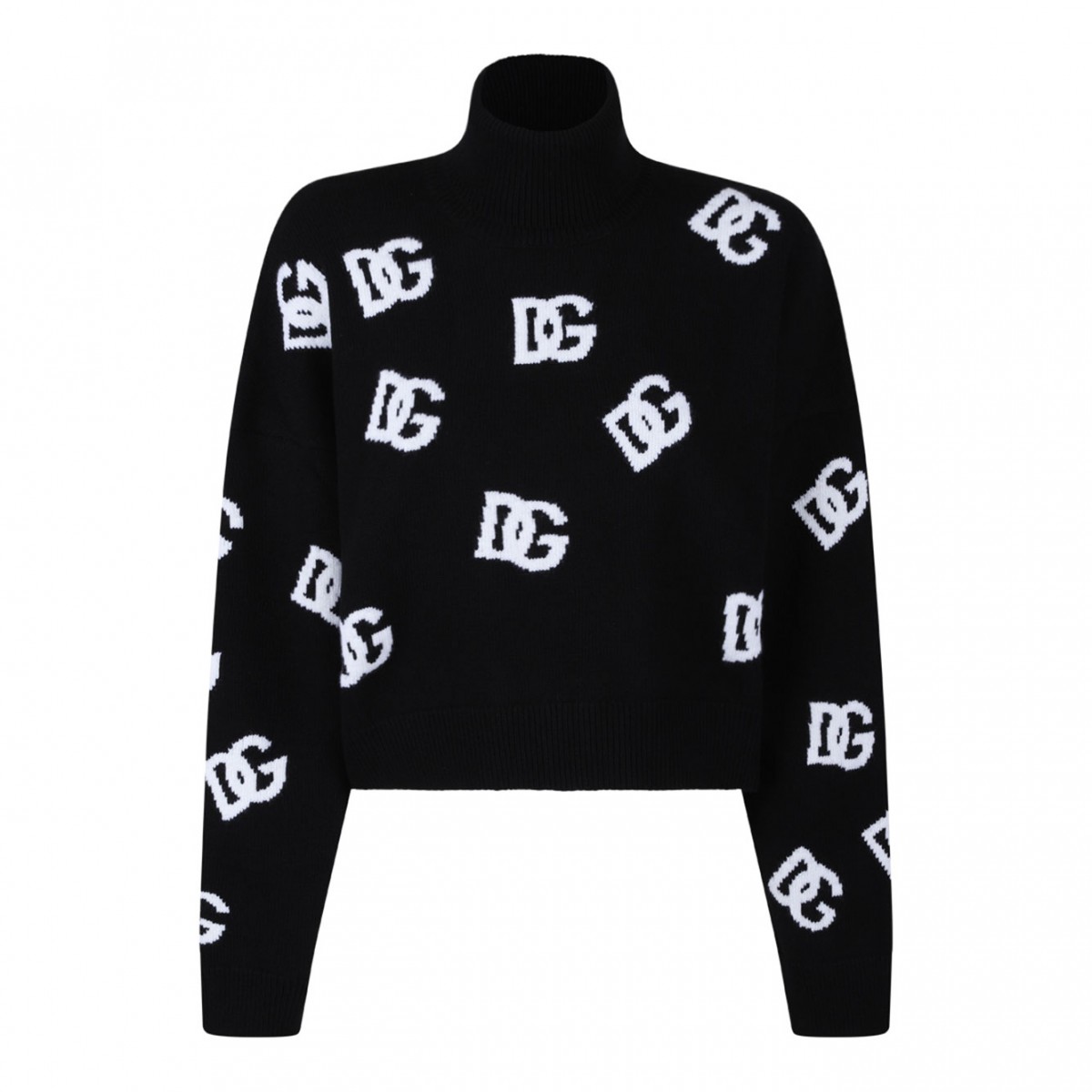 Black DG Logo Sweater