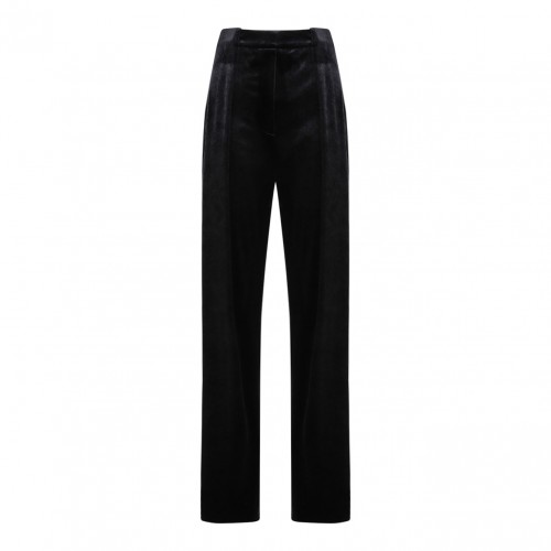 Black Velvet Trousers