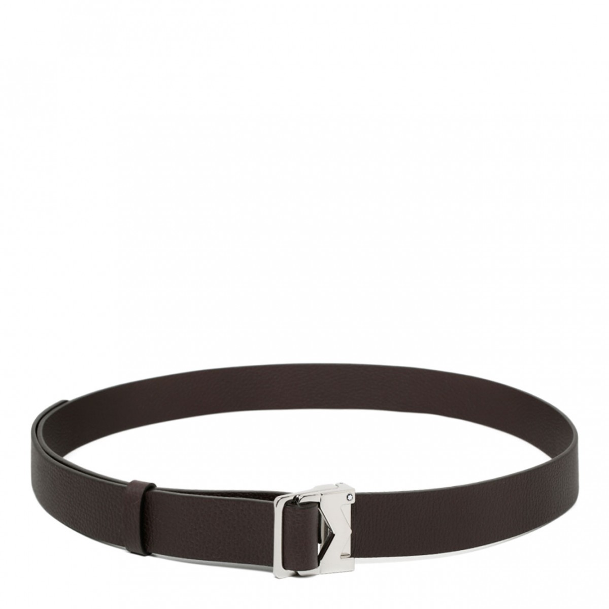 Montblanc Grainy Brown 35mm Leather Belt