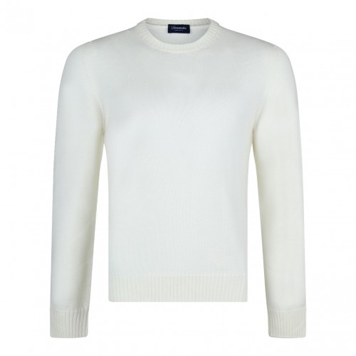 White Wool Jumper