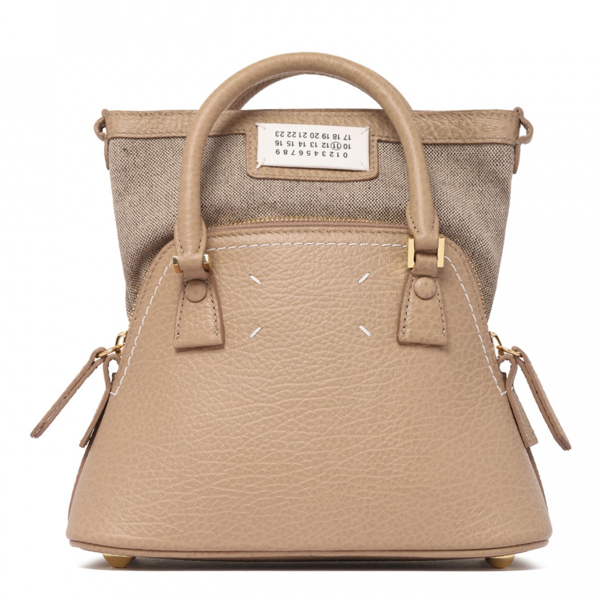 Sand Beige Mini 5AC Classique Tote Bag