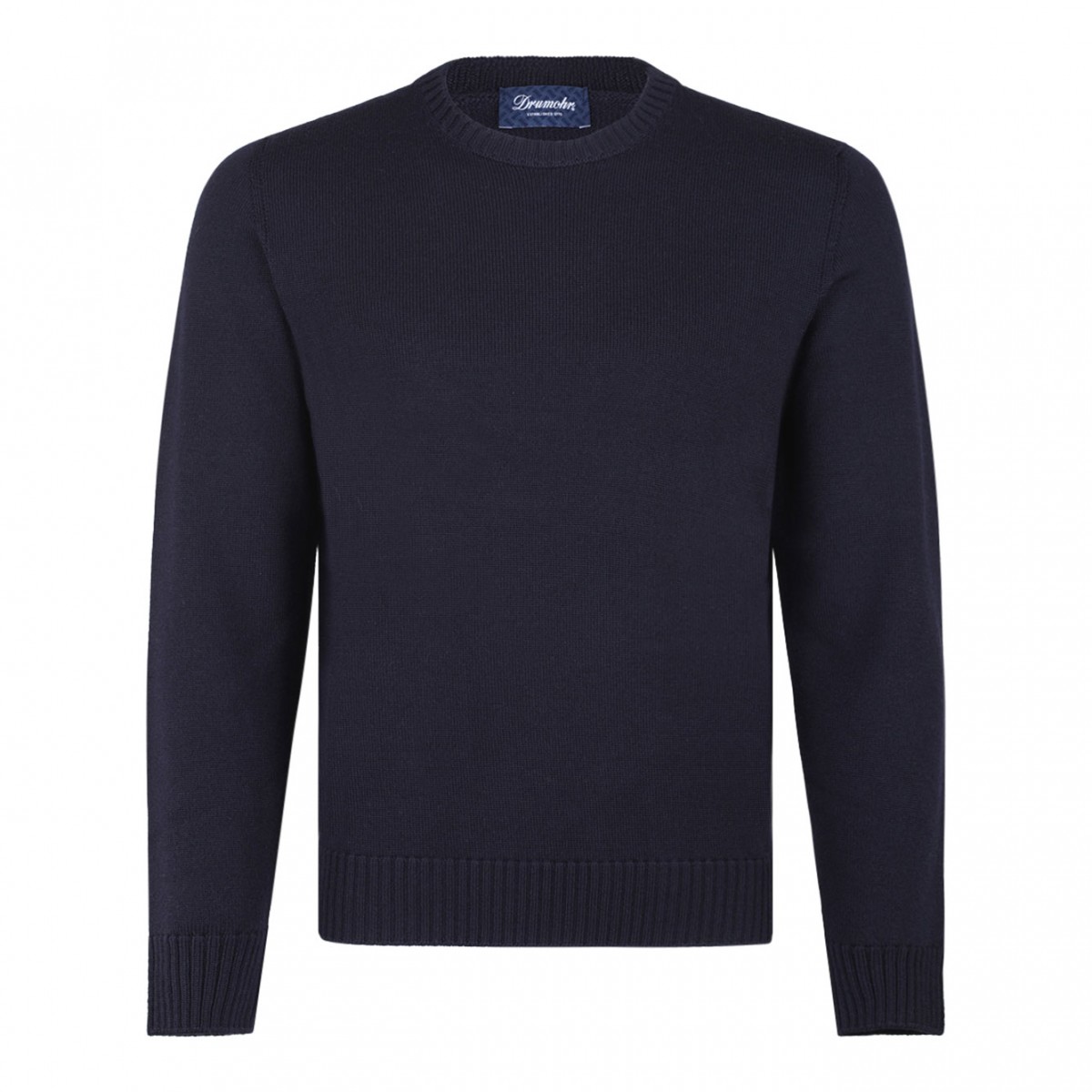 Navy Blue Wool Jumper