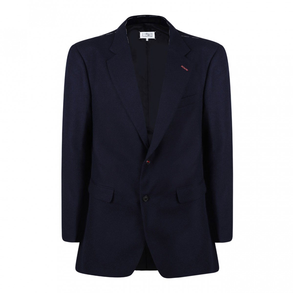 Navy Blue Single Breasted Blazer