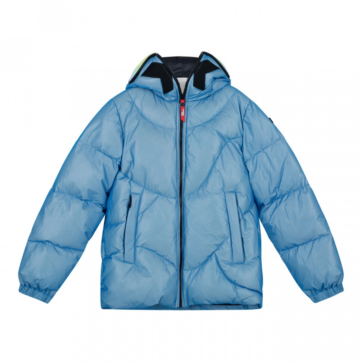 Light Blue Short Down Jacket