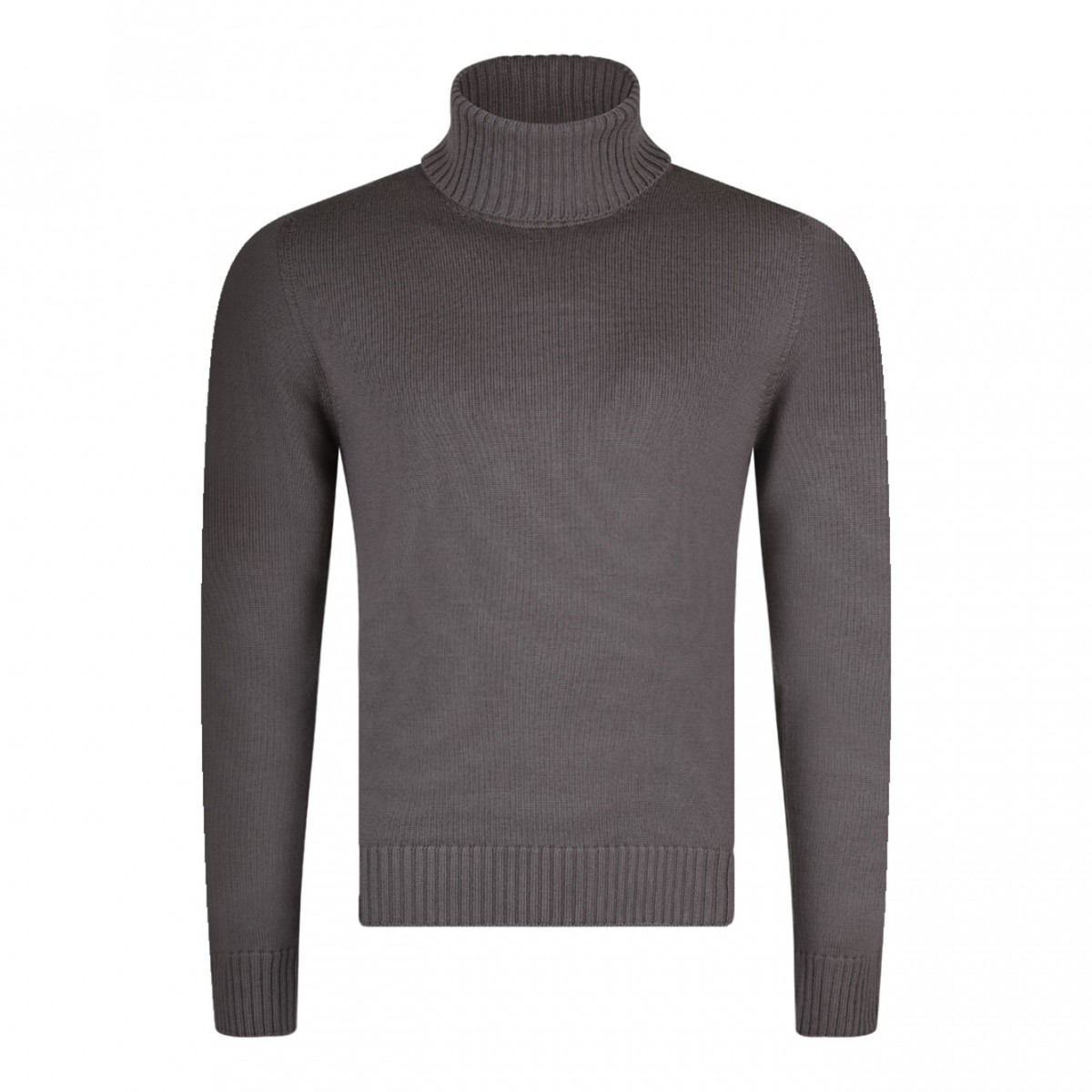 Dark Grey Roll Neck Jumper