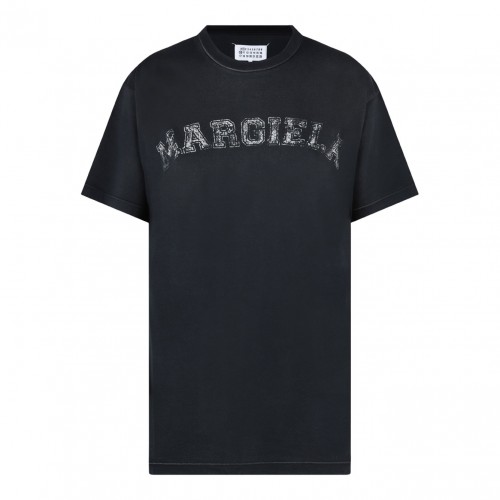 Black Logo Print T-Shirt