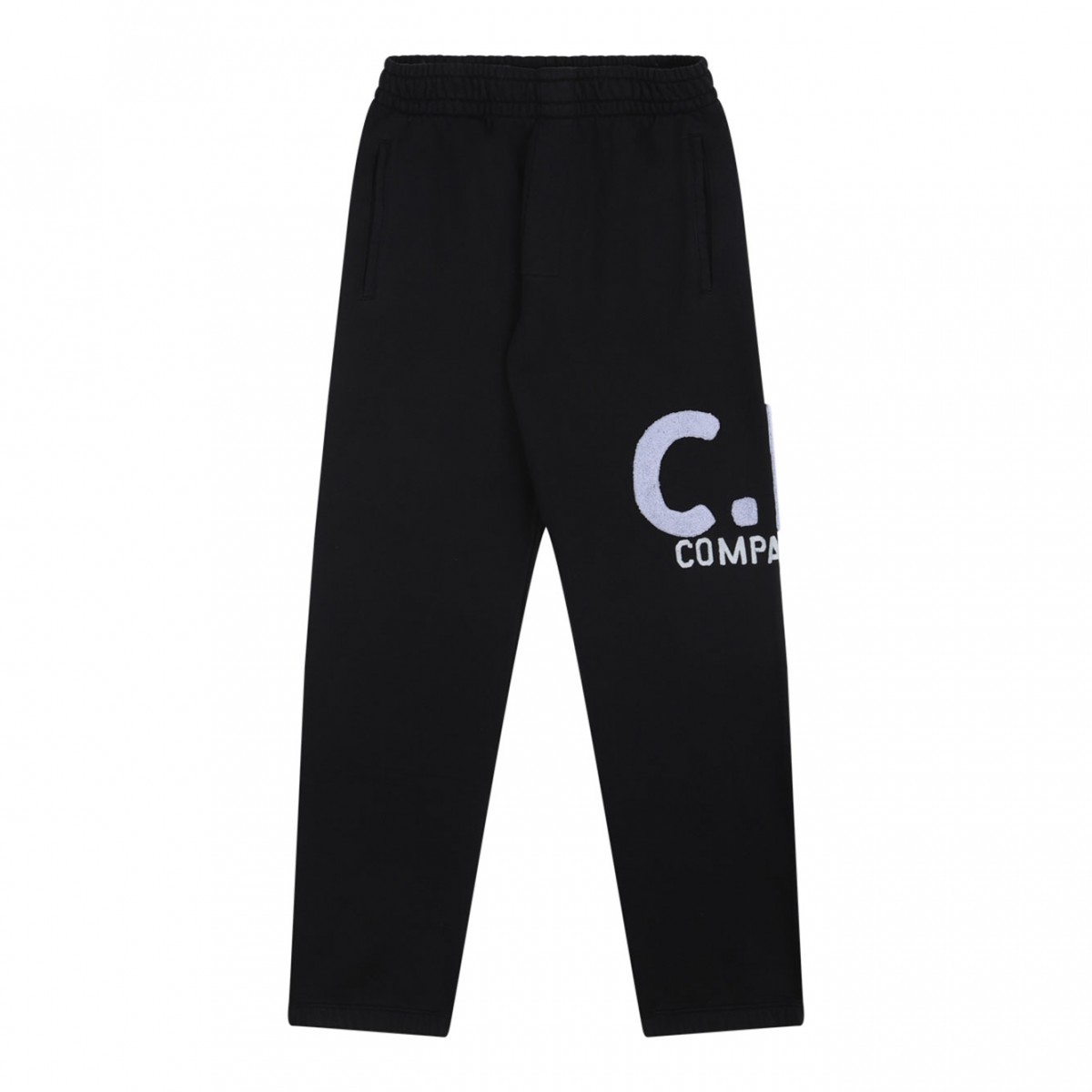 Black Logo Print Sweatpant