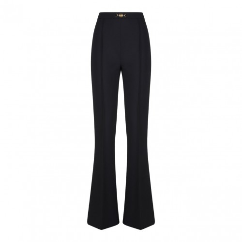 Black Flared Trousers