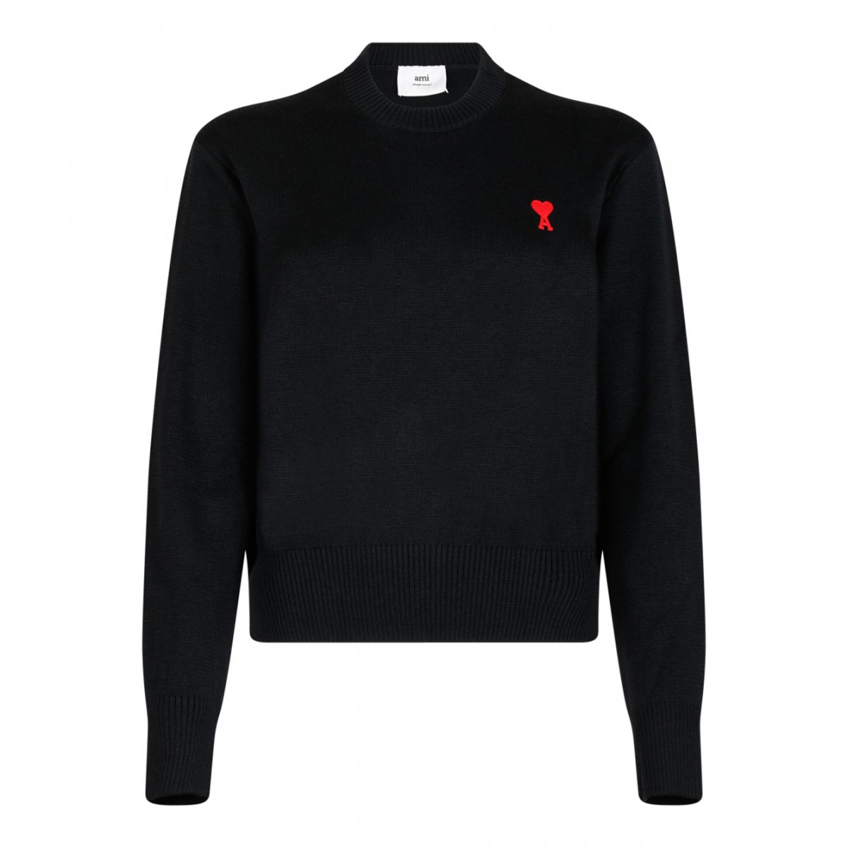 Black Embroidered Jumper