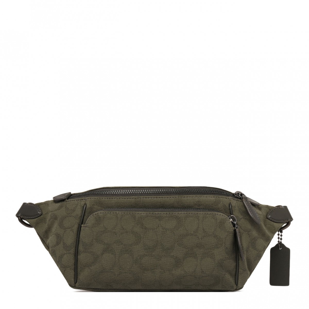 Olive Green Monogram Belt Bag