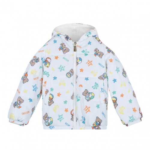 Teddy Bear Print Jacket