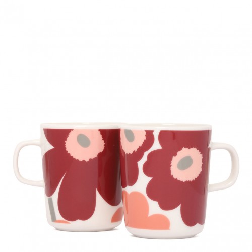 Multicolour Floral Design Mugs