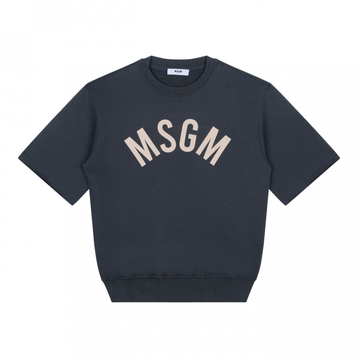 Dark Grey Logo Print Sweatshirt