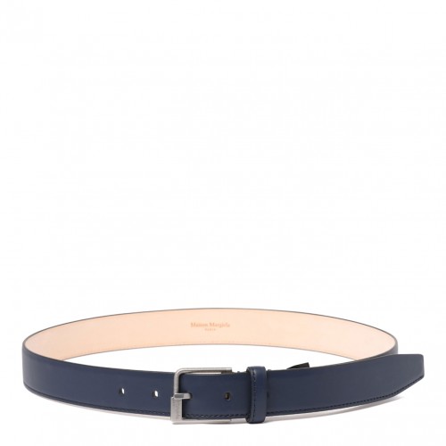 Blue Leather Belt