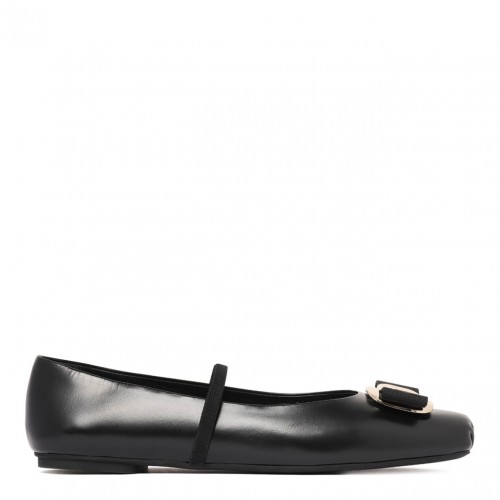 Black Vera Ballet Flats