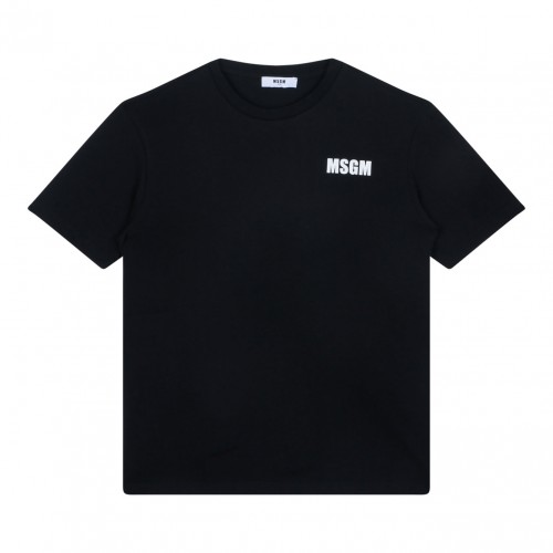 Black Logo Print T-Shirt