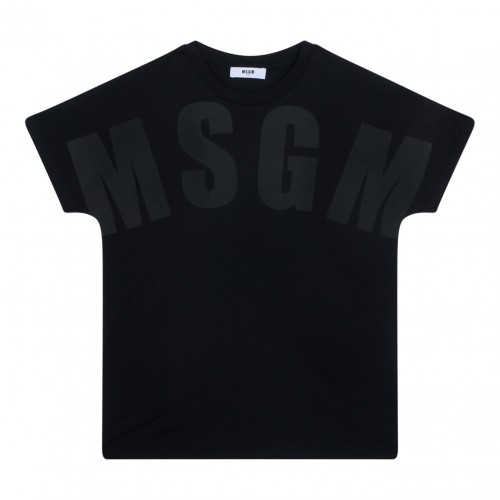 Black Logo Print T-Shirt