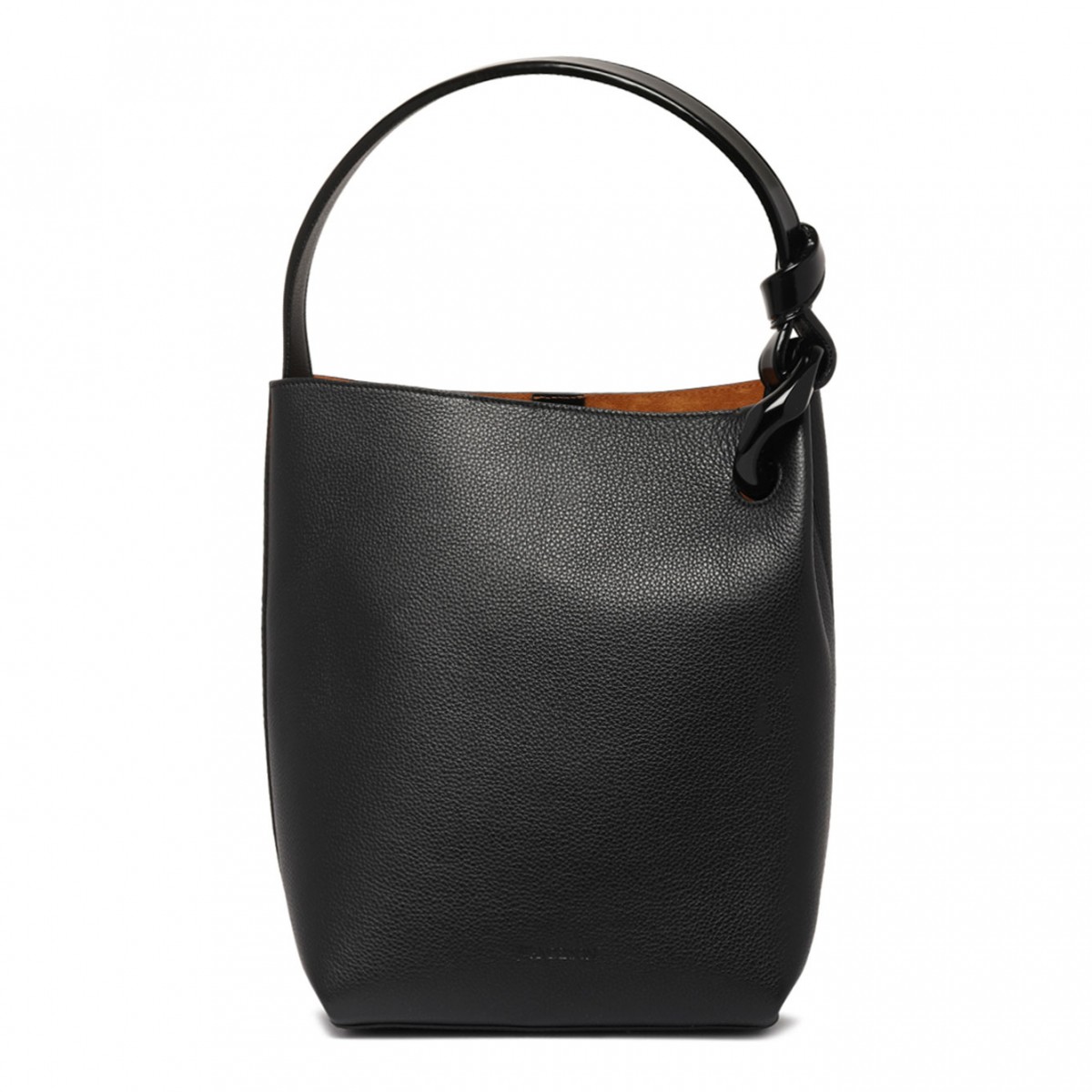 Black Corner Shoulder Bag