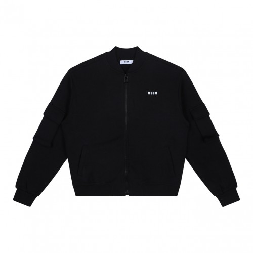 Black Bomber Jacket