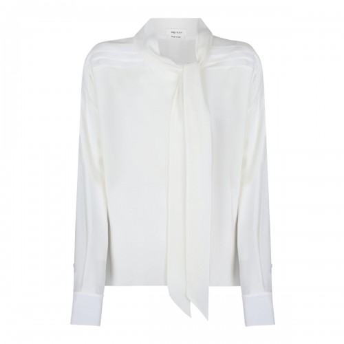 White Georgette Shirt