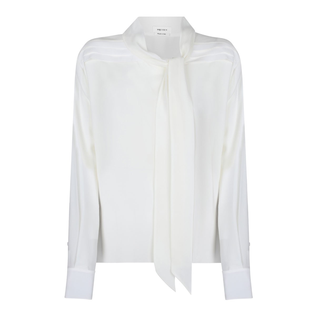 White Georgette Shirt