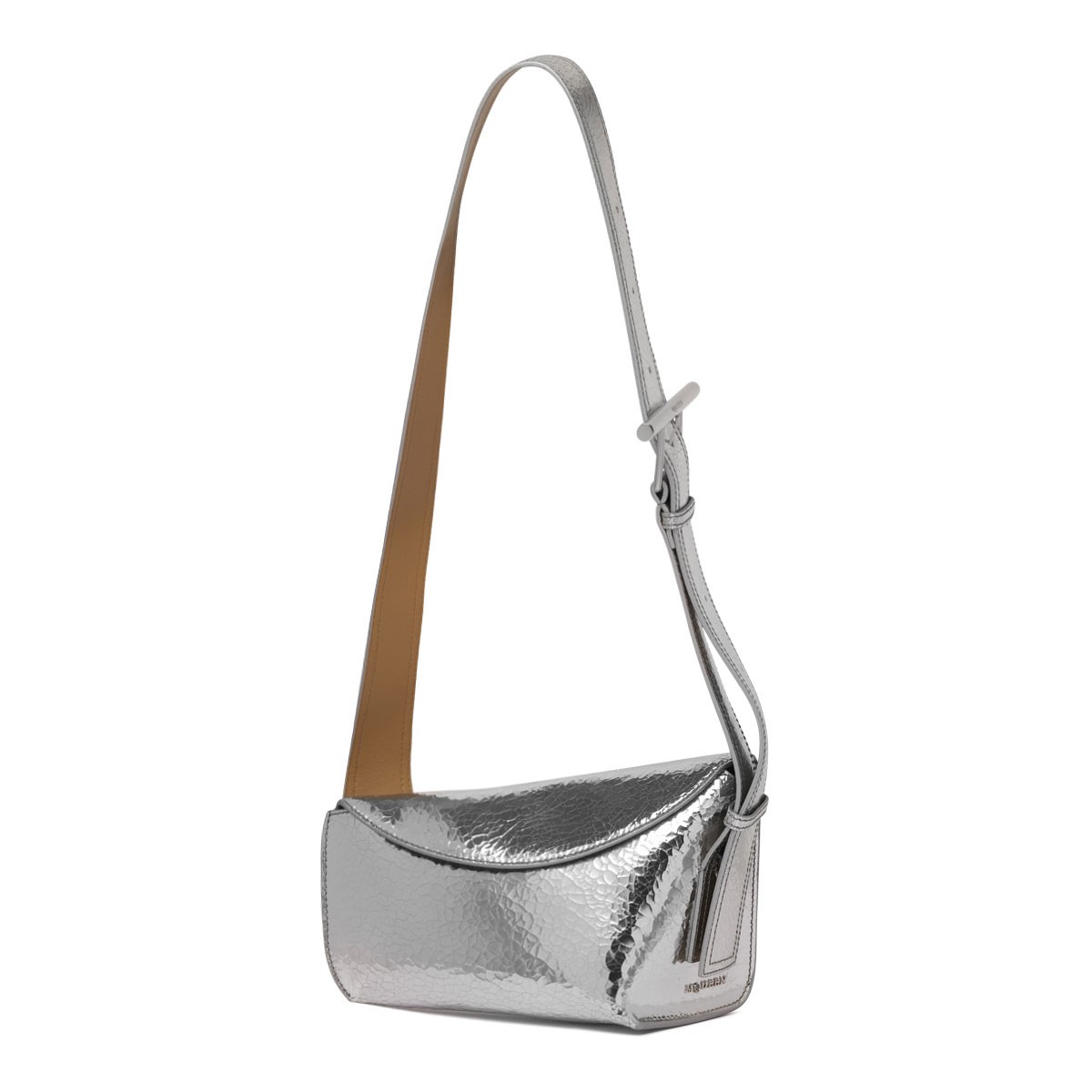 Silver Asymmetrical Bag