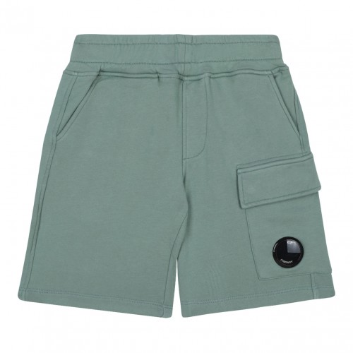 Light Green Track Shorts