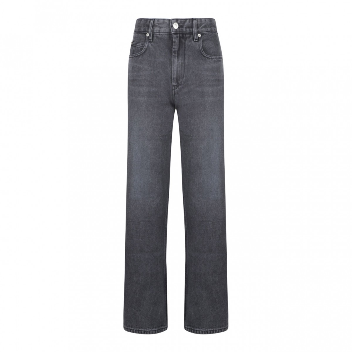 Anthracite Grey Flared Jeans