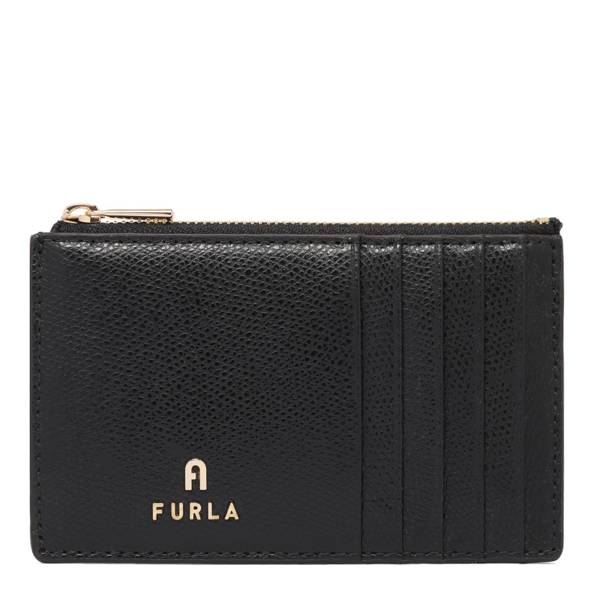 Camelia Black Credit Card Holder