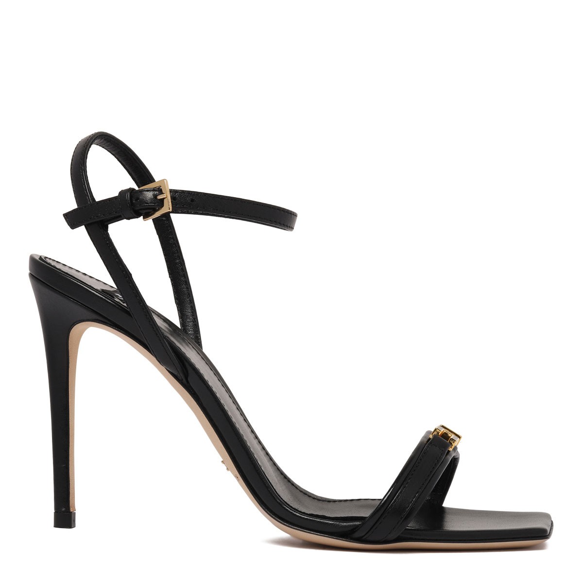 Black Ankle Strap Sandal