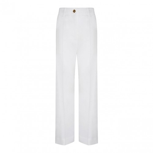 White Iconic Trousers